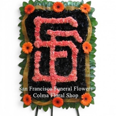 SF Giants Floral Logo Tribute
