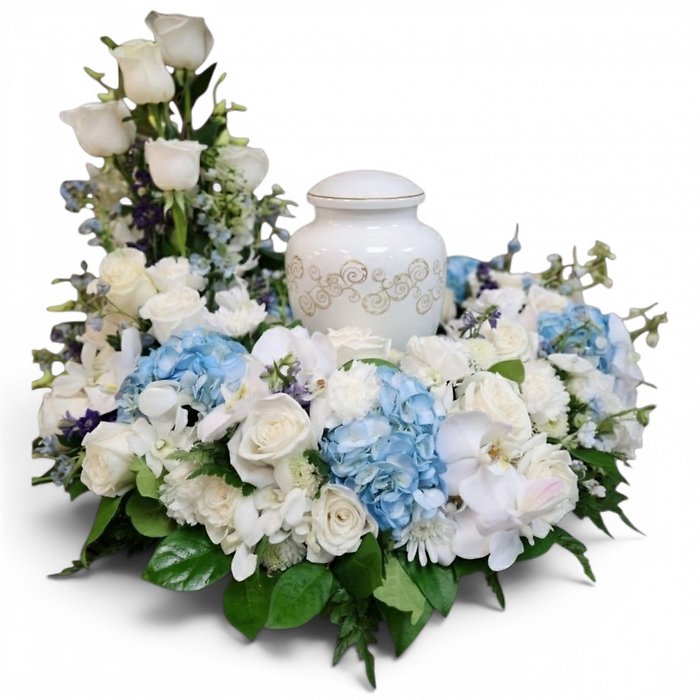 Ocean Serenity Urn Wreath