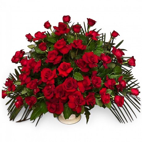 Rose Tribute Basket