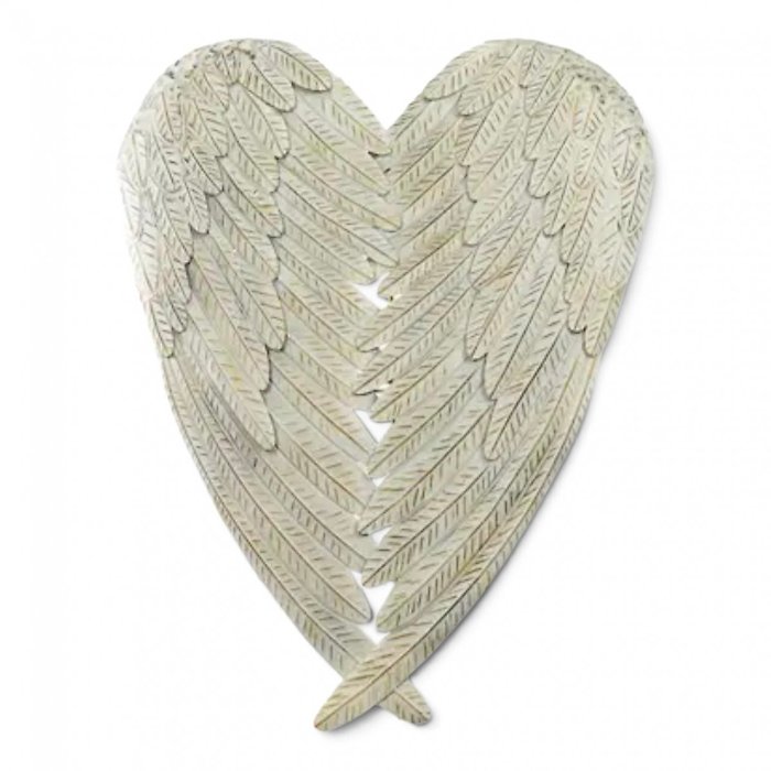 Angel Wings Heart Keepsake Spray