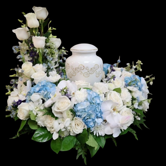 Ocean Serenity Urn Wreath