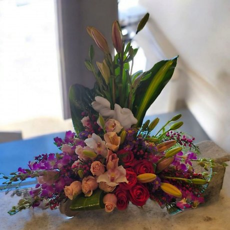 Imagination Blooms with orchids