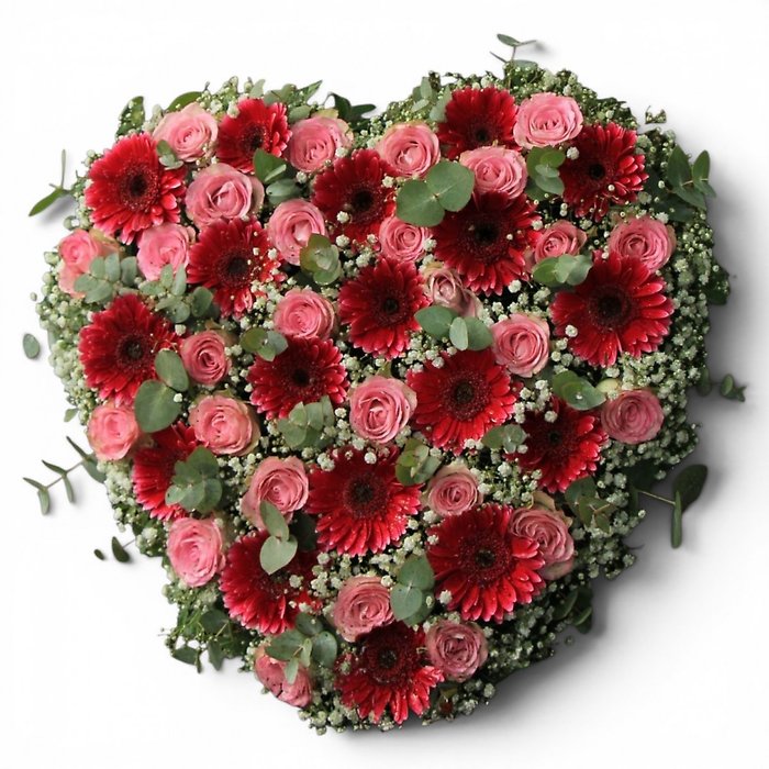 Daisy Rose Elegance Heart