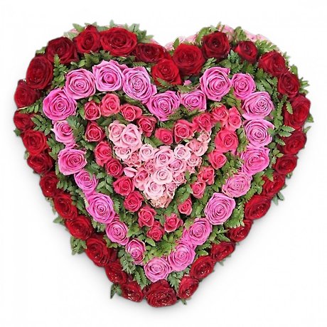 More than roses heart