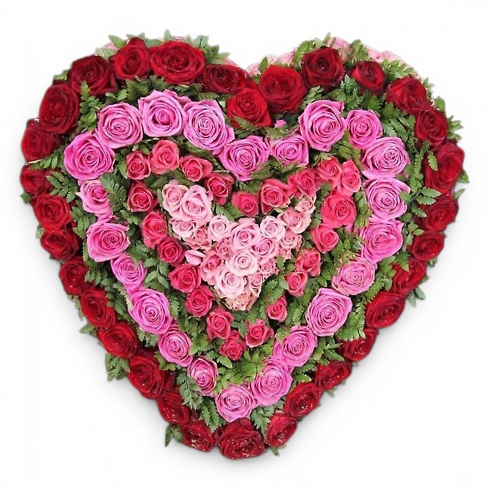 More than roses heart