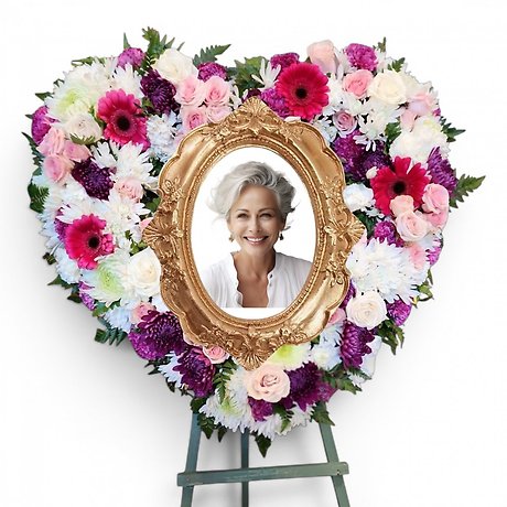 Picture Floral Heart Designers Choice