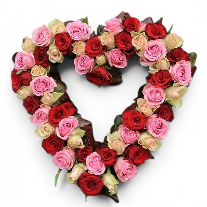 Rose parade open heart