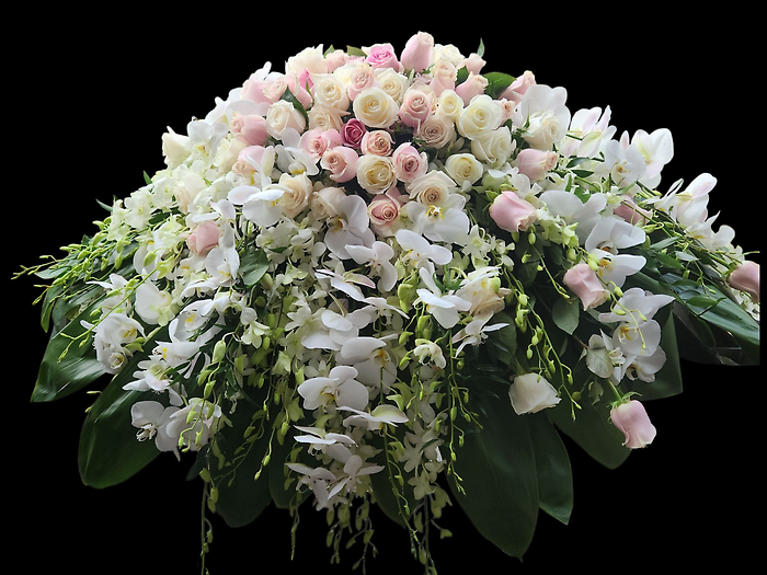 Cherished Love Casket Spray