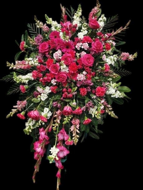 Pink sweetness standing spray