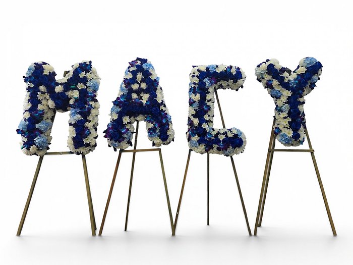 Flower Funeral Letter