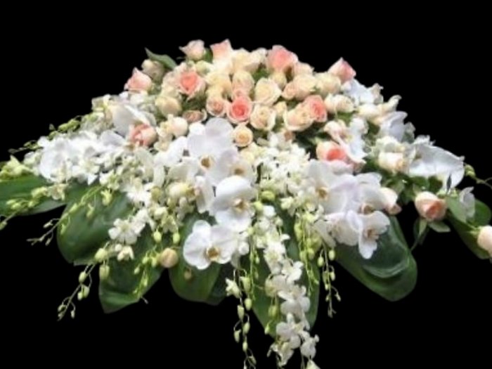 Cherished Love Casket Spray