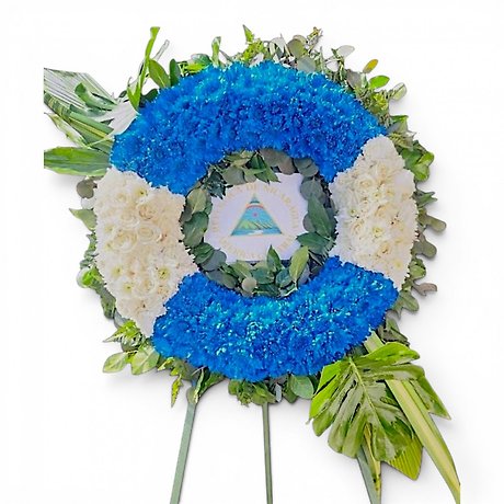 Country Flag Wreath