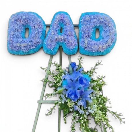 Dad Flower letter set