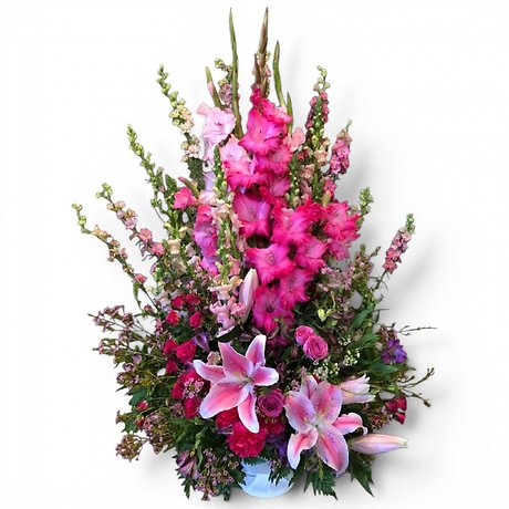 Heavenly Blush Basket