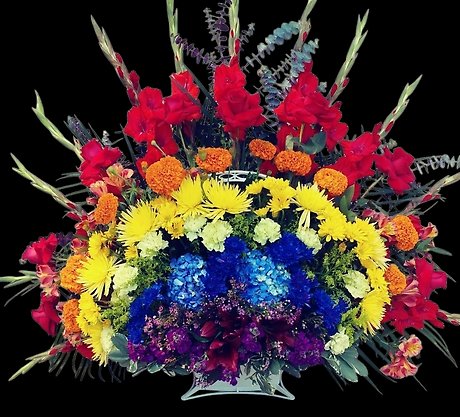 Over the Rainbow basket