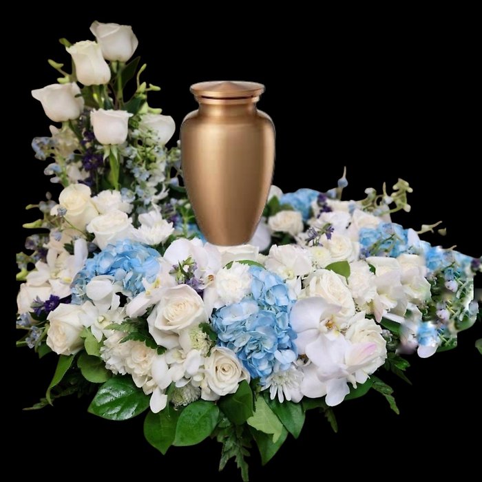 Ocean Serenity Urn Wreath