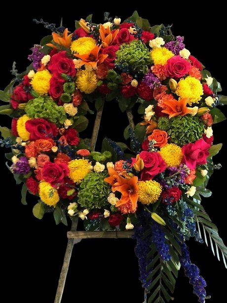 Reflections of Summer wreath