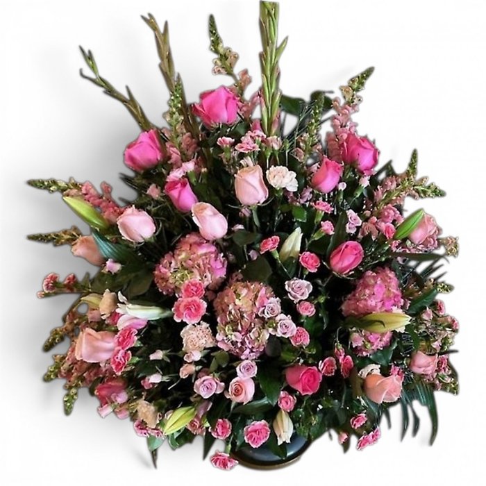 Gracious Pink Basket