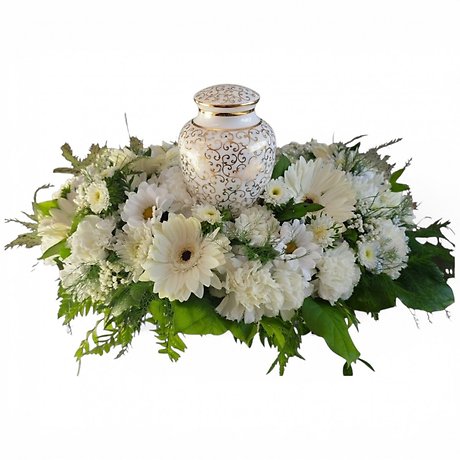 Whispers of peace urn wreath