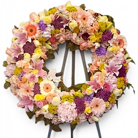 Graceful Serenity Wreath