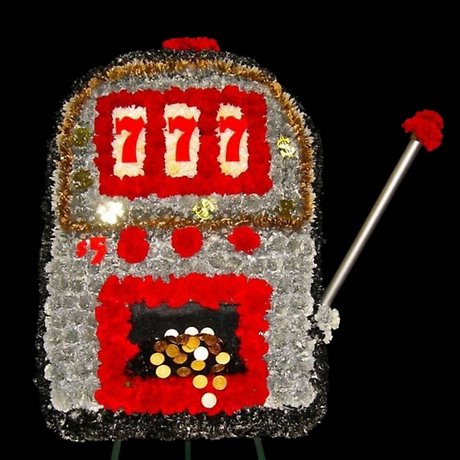 Floral Casino Slot Machine