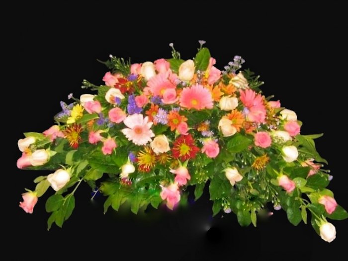 Fond Love Casket Spray