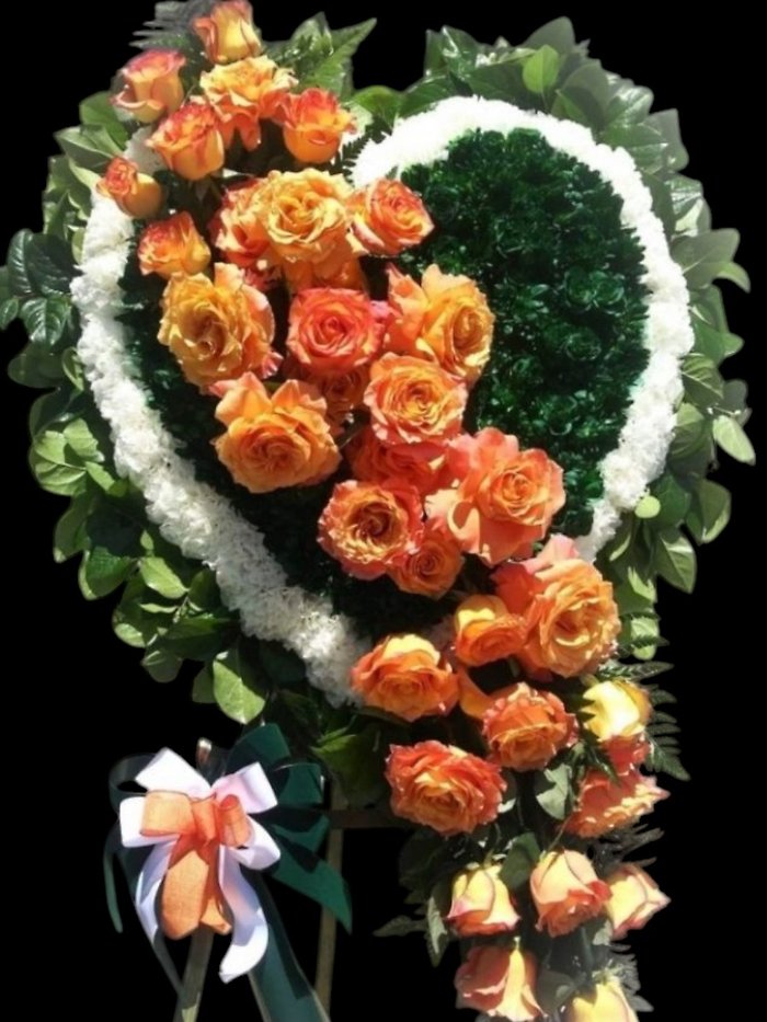Irish tribute heart