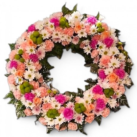 Aquarelle Floral Wreath