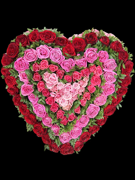 More than roses heart