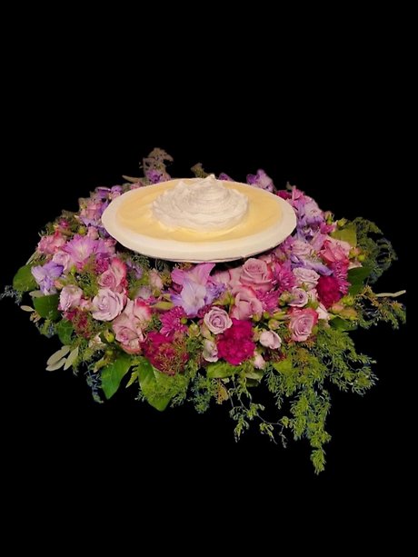 Biodegradable Ocean Wreath arrangement