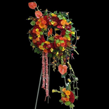 Vibrance Eternal Tropicals Wreath