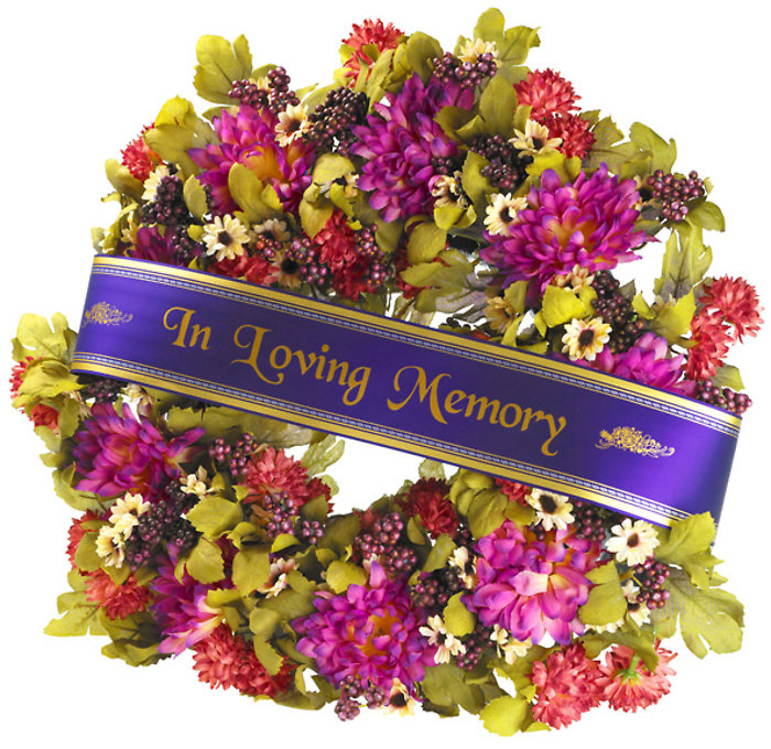 Customized Sympathy Banner